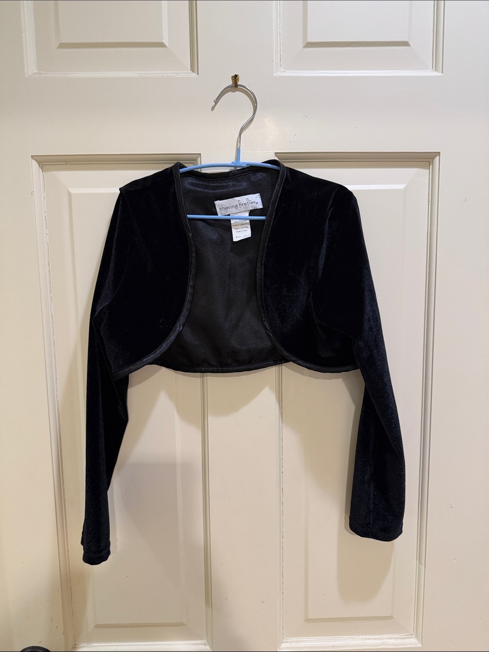 Chasing Fireflies Black Shimmery Jacket